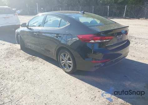 2018 Hyundai Elantra Value Edition z USA, uszkodzony, nr VIN 5NPD84LF2JH381257